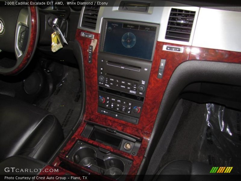 White Diamond / Ebony 2008 Cadillac Escalade EXT AWD