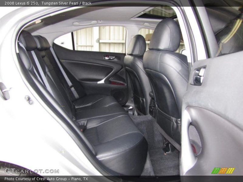 Tungsten Silver Pearl / Black 2008 Lexus IS 250