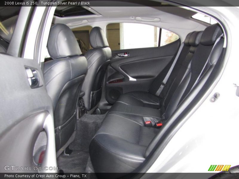 Tungsten Silver Pearl / Black 2008 Lexus IS 250