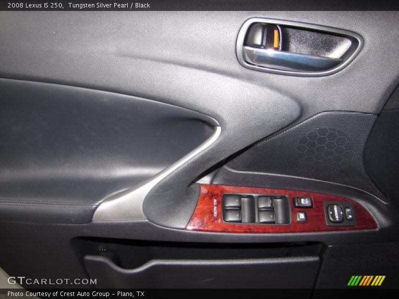 Tungsten Silver Pearl / Black 2008 Lexus IS 250