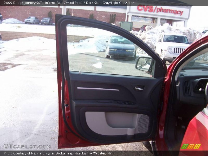 Inferno Red Crystal Pearl / Dark Slate Gray/Light Graystone 2009 Dodge Journey SXT