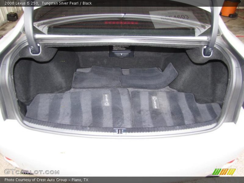 Tungsten Silver Pearl / Black 2008 Lexus IS 250