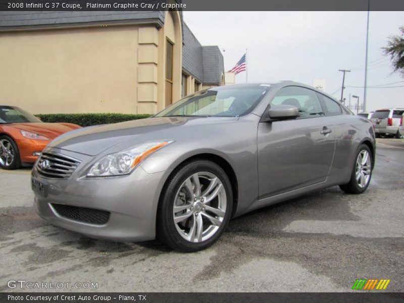 Front 3/4 View of 2008 G 37 Coupe