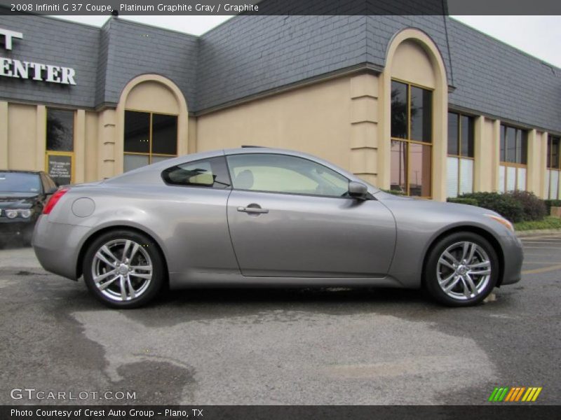  2008 G 37 Coupe Platinum Graphite Gray
