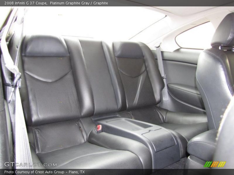 Platinum Graphite Gray / Graphite 2008 Infiniti G 37 Coupe