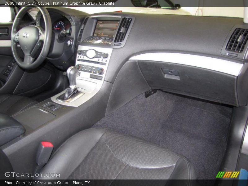 Dashboard of 2008 G 37 Coupe