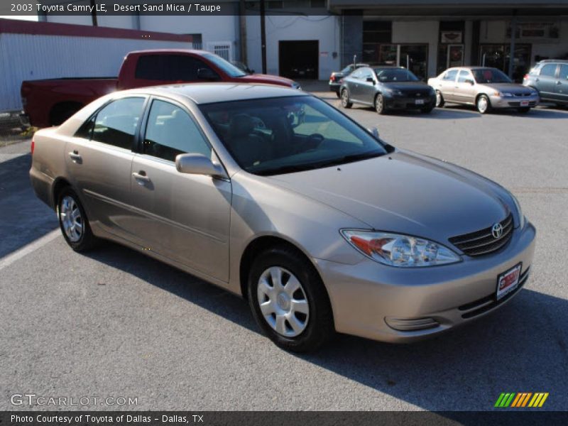 Desert Sand Mica / Taupe 2003 Toyota Camry LE