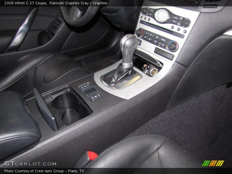  2008 G 37 Coupe 5 Speed ASC Automatic Shifter