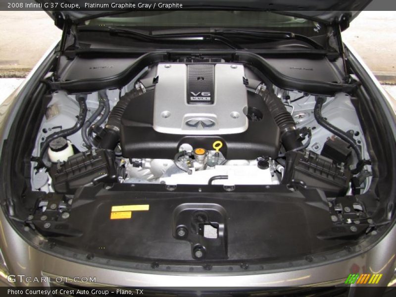  2008 G 37 Coupe Engine - 3.7 Liter DOHC 24-Valve VVT V6