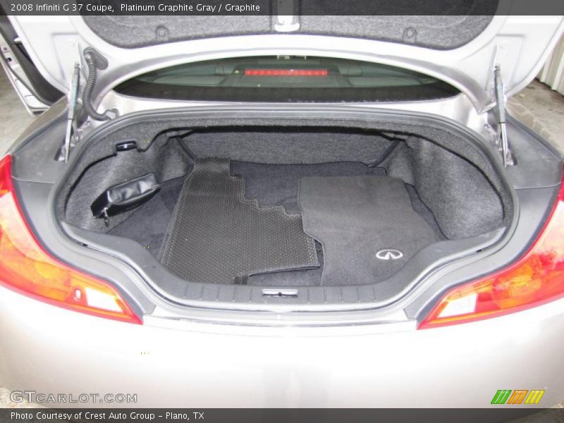  2008 G 37 Coupe Trunk