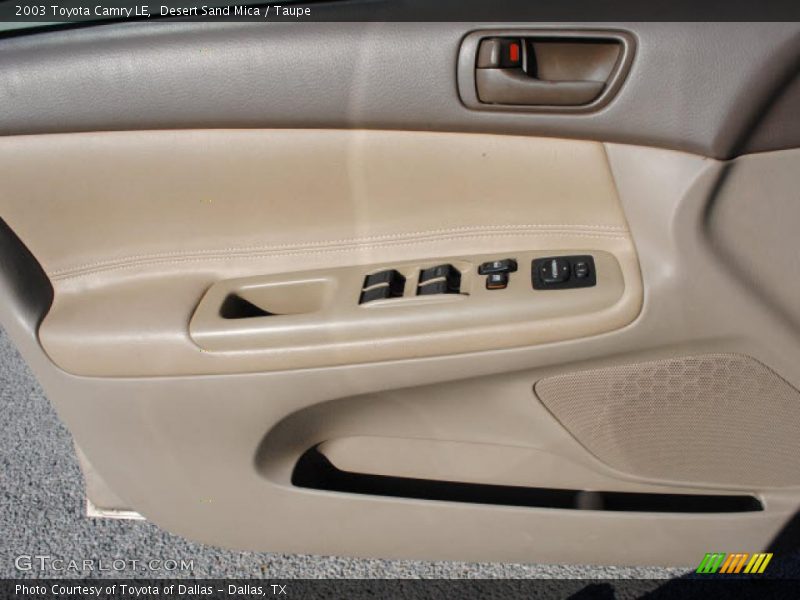 Desert Sand Mica / Taupe 2003 Toyota Camry LE