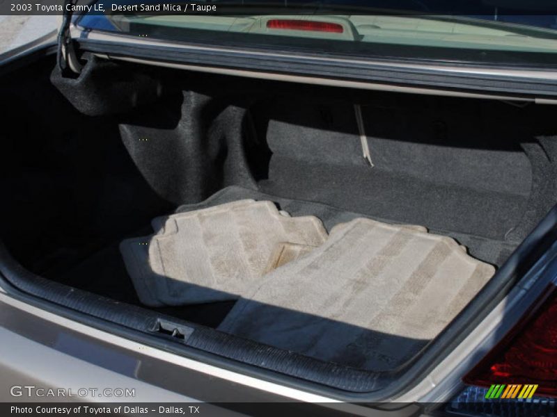 Desert Sand Mica / Taupe 2003 Toyota Camry LE