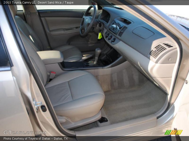 Desert Sand Mica / Taupe 2003 Toyota Camry LE