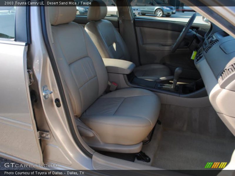 Desert Sand Mica / Taupe 2003 Toyota Camry LE