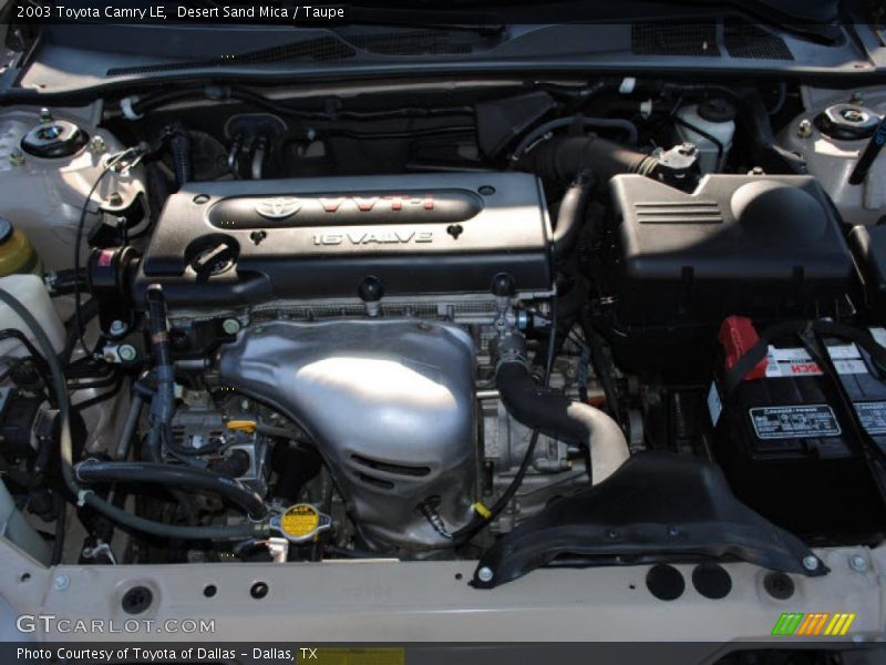 Desert Sand Mica / Taupe 2003 Toyota Camry LE