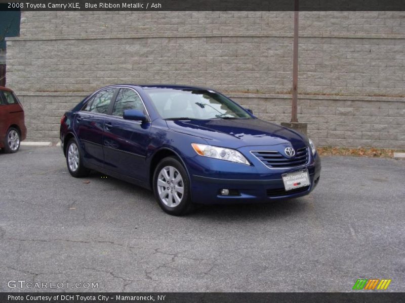 Blue Ribbon Metallic / Ash 2008 Toyota Camry XLE