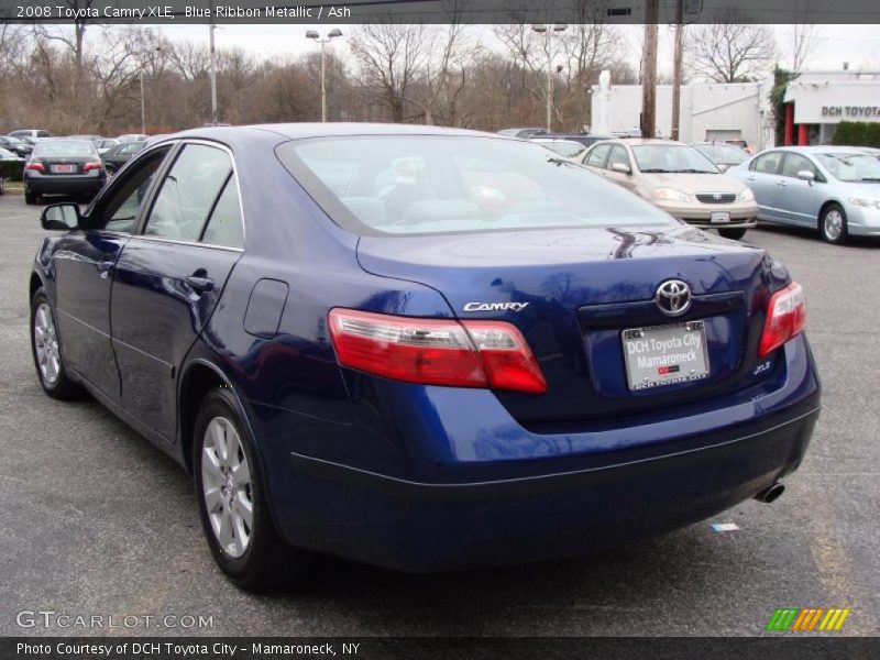 Blue Ribbon Metallic / Ash 2008 Toyota Camry XLE