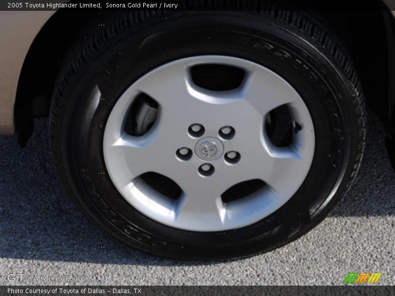 Sonora Gold Pearl / Ivory 2005 Toyota Highlander Limited