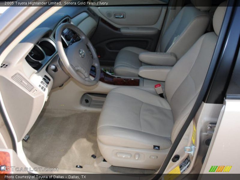 Sonora Gold Pearl / Ivory 2005 Toyota Highlander Limited