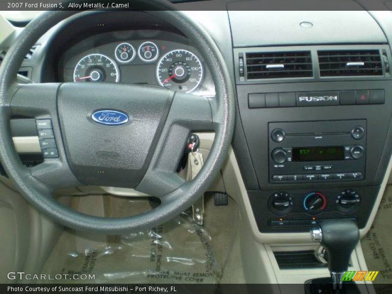 Alloy Metallic / Camel 2007 Ford Fusion S