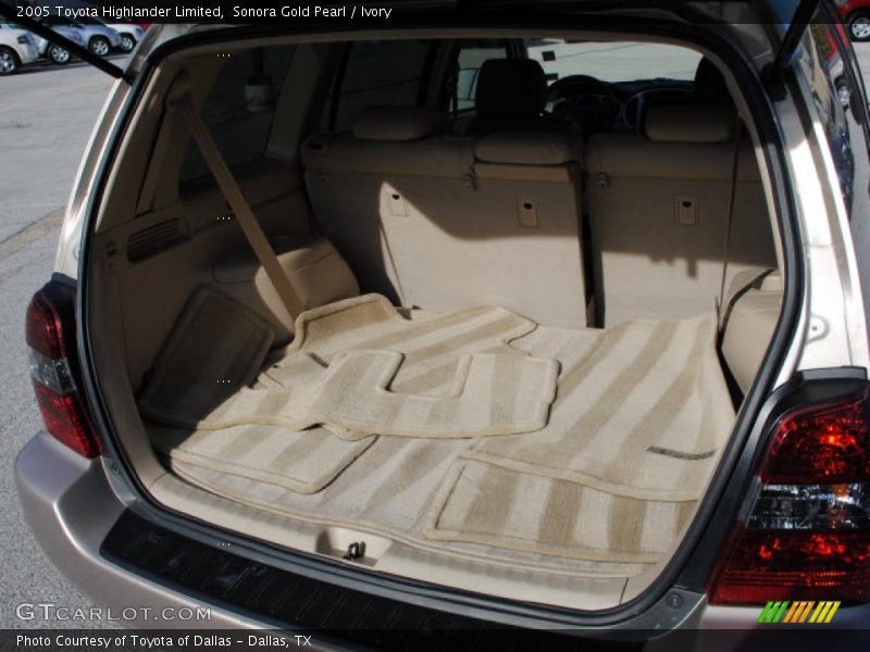 Sonora Gold Pearl / Ivory 2005 Toyota Highlander Limited