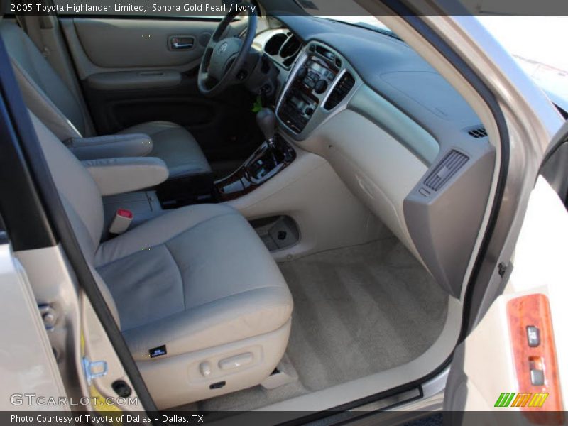 Sonora Gold Pearl / Ivory 2005 Toyota Highlander Limited