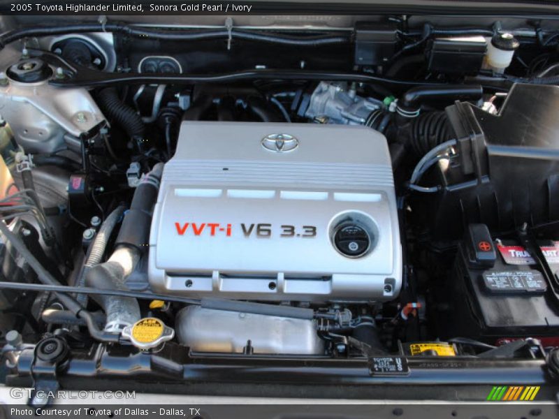 Sonora Gold Pearl / Ivory 2005 Toyota Highlander Limited