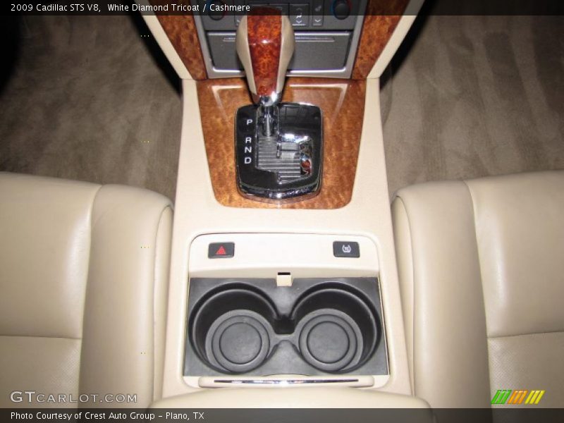 White Diamond Tricoat / Cashmere 2009 Cadillac STS V8