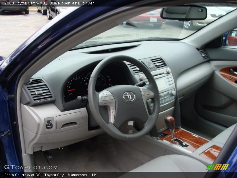 Blue Ribbon Metallic / Ash 2008 Toyota Camry XLE