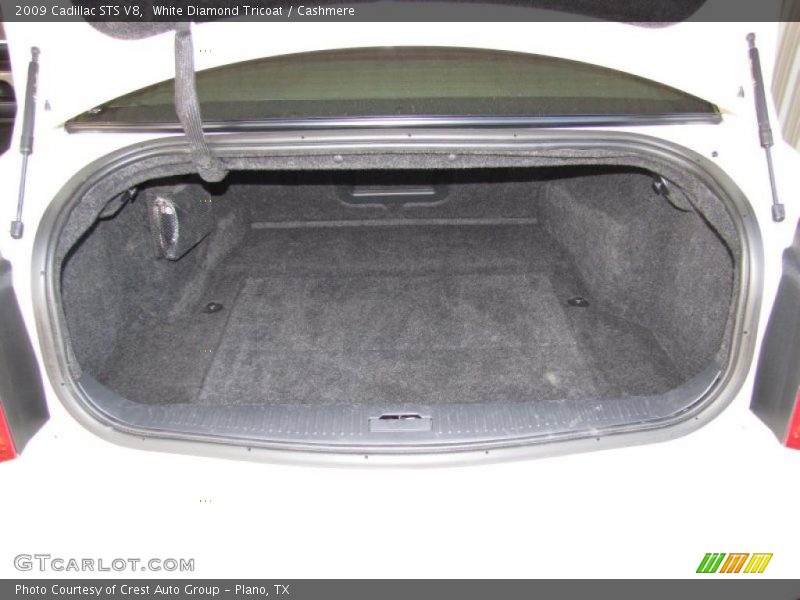 White Diamond Tricoat / Cashmere 2009 Cadillac STS V8