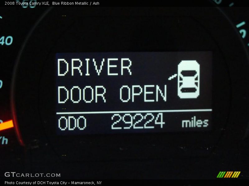 Blue Ribbon Metallic / Ash 2008 Toyota Camry XLE