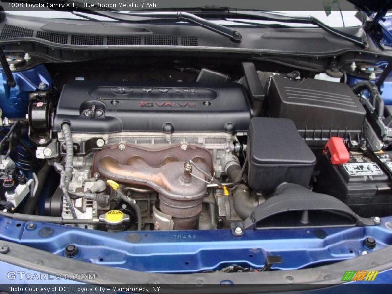 Blue Ribbon Metallic / Ash 2008 Toyota Camry XLE