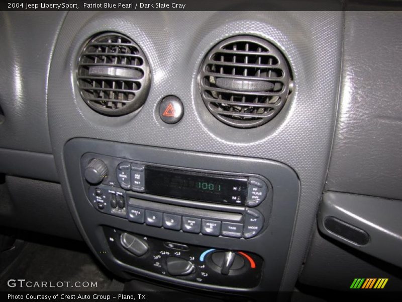 Patriot Blue Pearl / Dark Slate Gray 2004 Jeep Liberty Sport