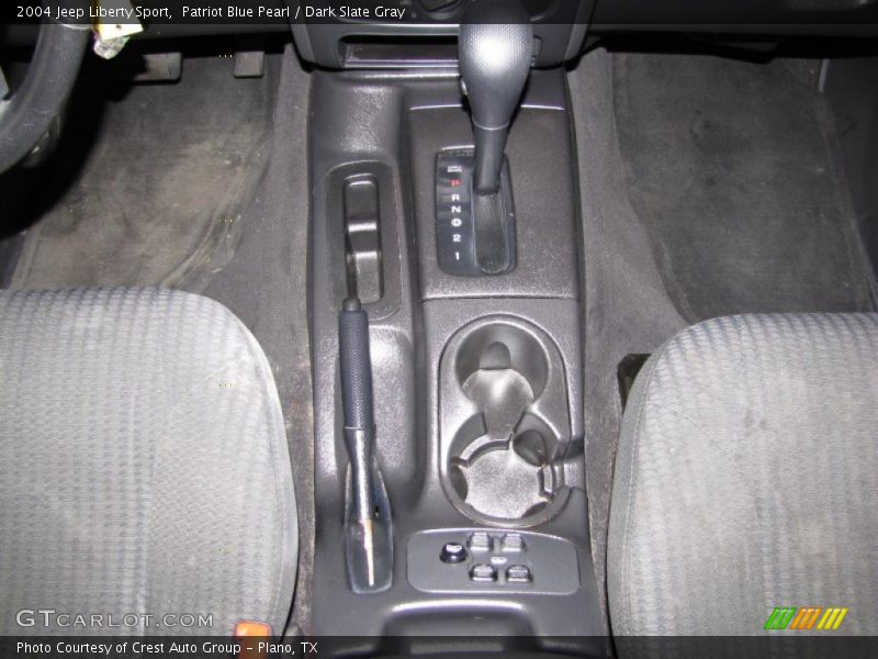 Patriot Blue Pearl / Dark Slate Gray 2004 Jeep Liberty Sport