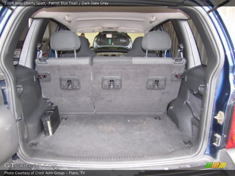 Patriot Blue Pearl / Dark Slate Gray 2004 Jeep Liberty Sport
