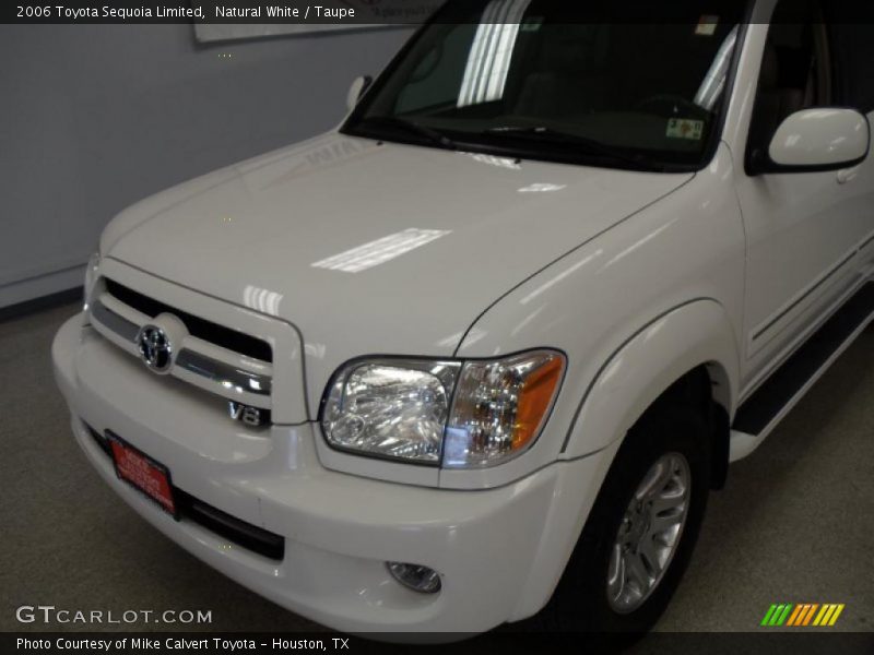 Natural White / Taupe 2006 Toyota Sequoia Limited