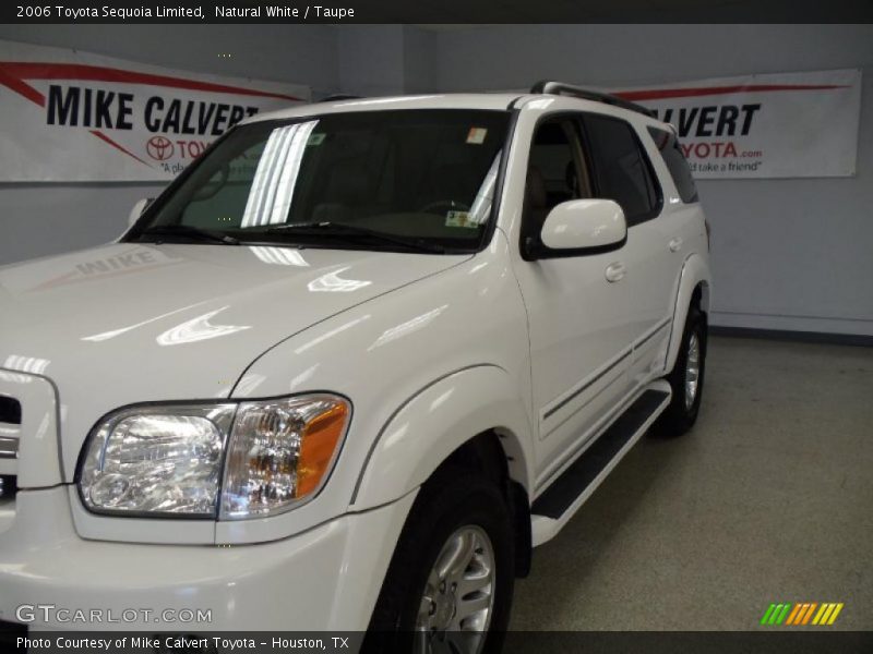 Natural White / Taupe 2006 Toyota Sequoia Limited