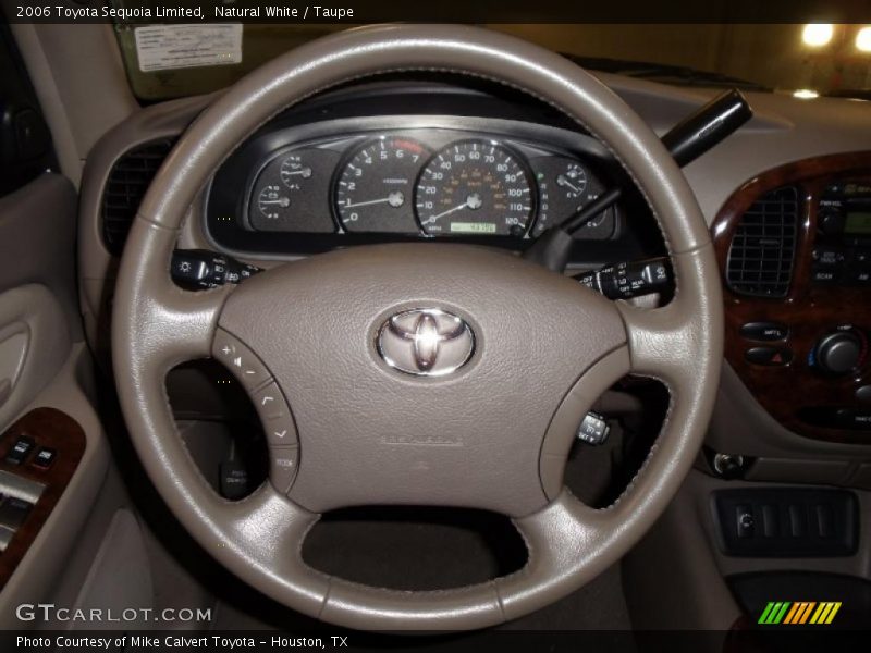 Natural White / Taupe 2006 Toyota Sequoia Limited