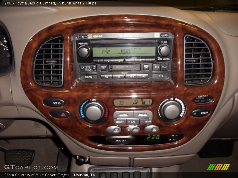 Controls of 2006 Sequoia Limited