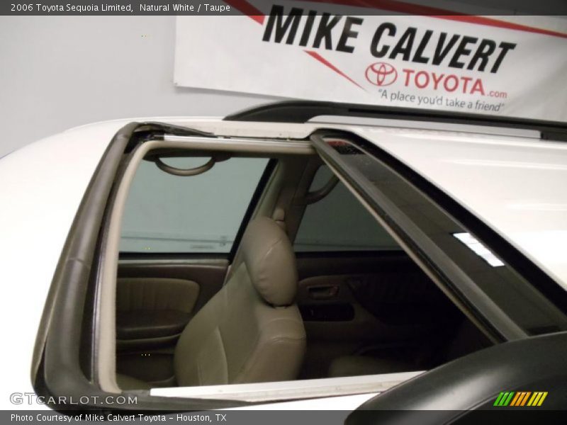 Natural White / Taupe 2006 Toyota Sequoia Limited