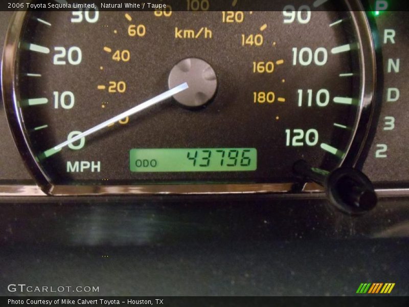 Natural White / Taupe 2006 Toyota Sequoia Limited