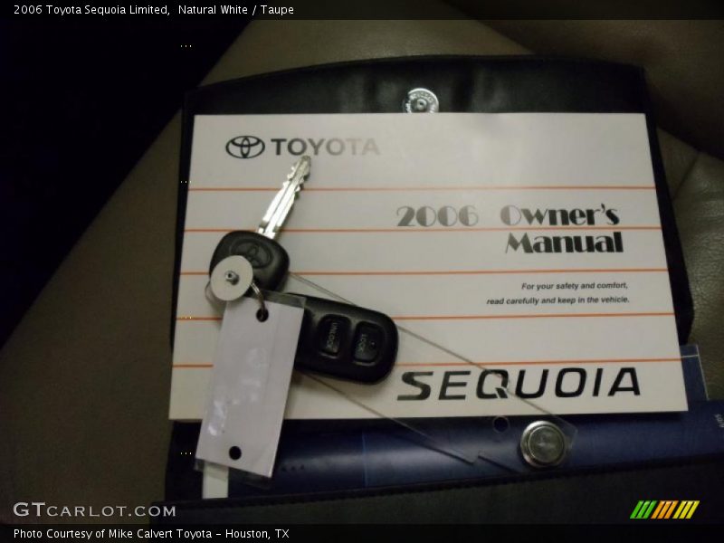 Natural White / Taupe 2006 Toyota Sequoia Limited