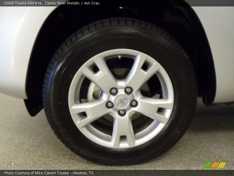 Classic Silver Metallic / Ash Gray 2009 Toyota RAV4 I4