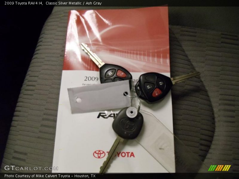 Classic Silver Metallic / Ash Gray 2009 Toyota RAV4 I4
