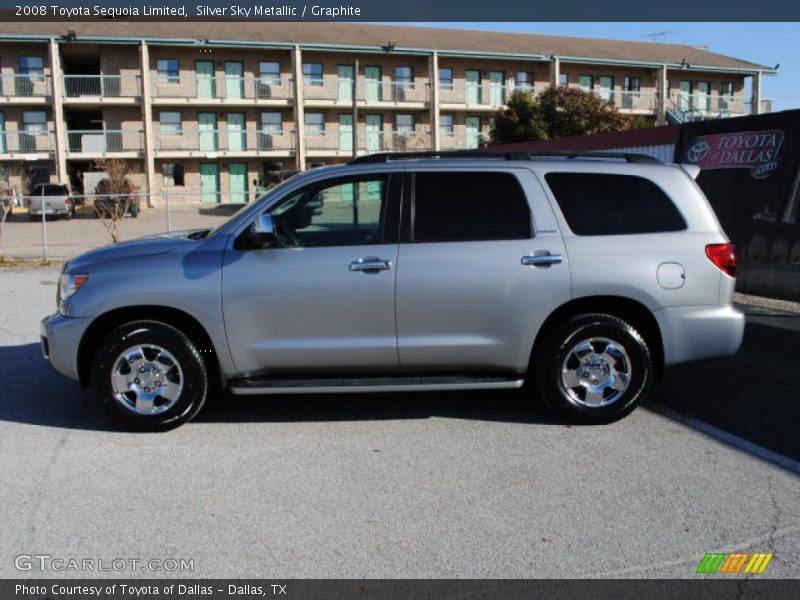  2008 Sequoia Limited Silver Sky Metallic