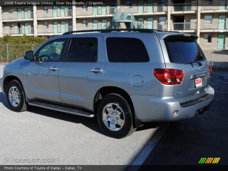 Silver Sky Metallic / Graphite 2008 Toyota Sequoia Limited
