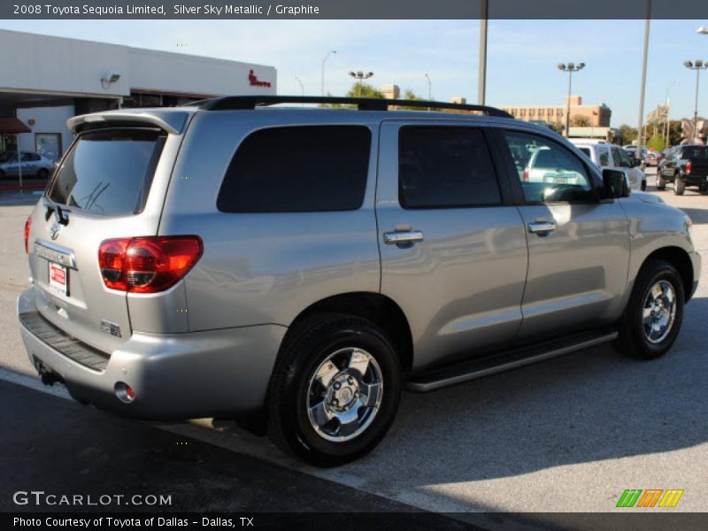 Silver Sky Metallic / Graphite 2008 Toyota Sequoia Limited