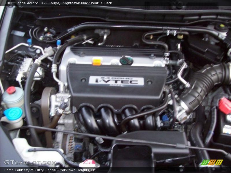  2008 Accord LX-S Coupe Engine - 2.4 Liter DOHC 16-Valve i-VTEC 4 Cylinder