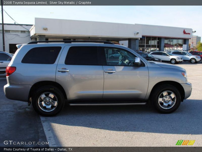 Silver Sky Metallic / Graphite 2008 Toyota Sequoia Limited