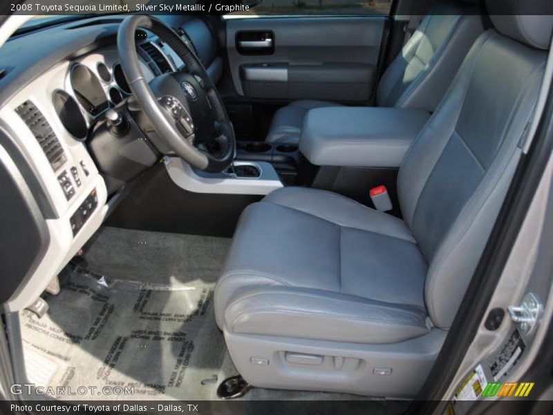  2008 Sequoia Limited Graphite Interior